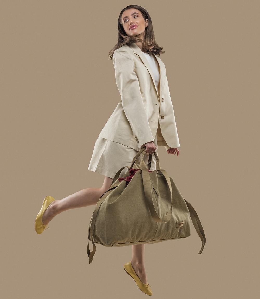 Tucano Borsa shopper in canvas misura large Acquista Ora