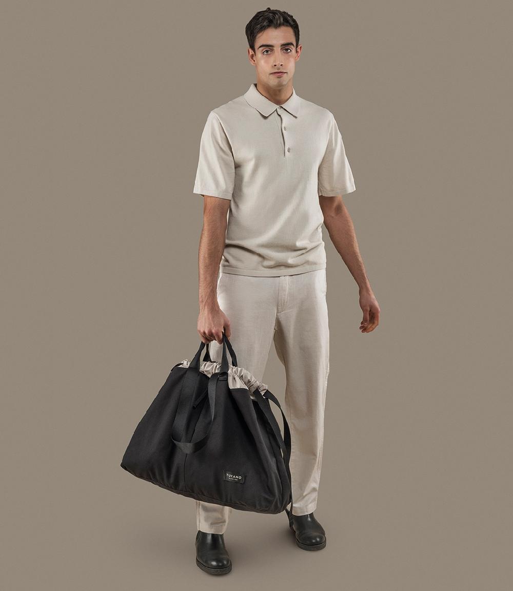 Tucano Borsa shopper in canvas misura large Acquista Ora