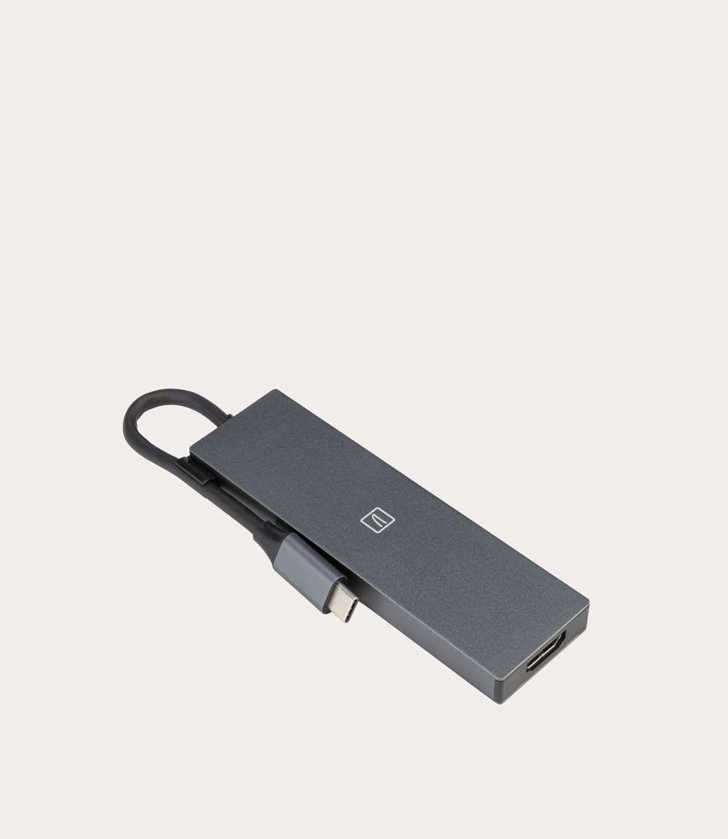 Tucano Hub type-C 6-in-1 con 1 HDMI + 3 USB 3.0 + 1 USB-PD + Audio 3.5 mm In Vendita