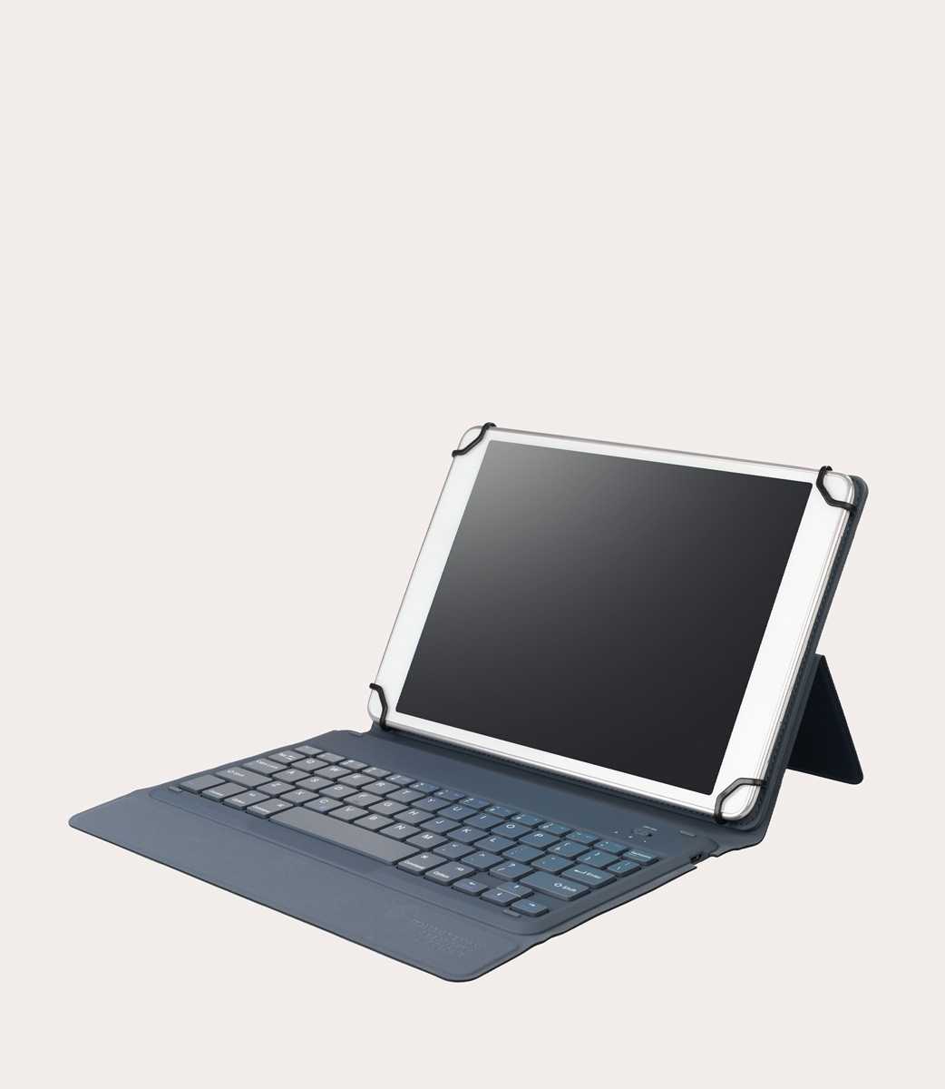 Tucano Custodia per tablet fino a 11" e Apple iPad Air 11" M2/Pro M4 con tastiera Wireless integrata In Linea