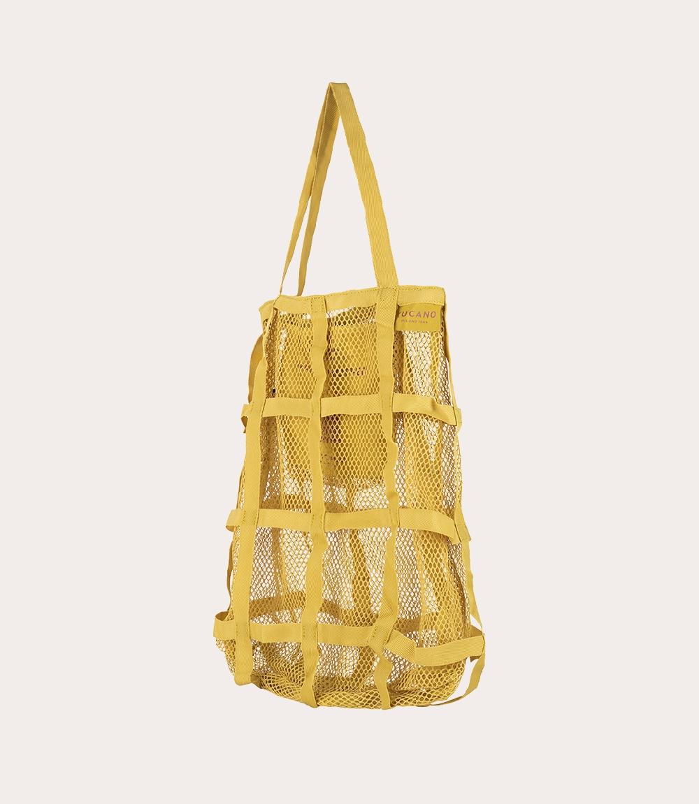 Tucano Borsa shopper pieghevole in rete ottenuta dalla plastica riciclata Economico