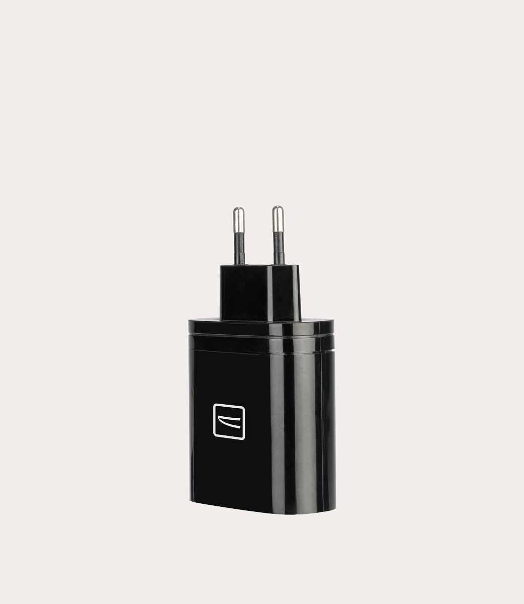 Tucano Doppio caricabatteria da parete USB-A/USB-C GaN da 65W Saldi Di Fabbrica