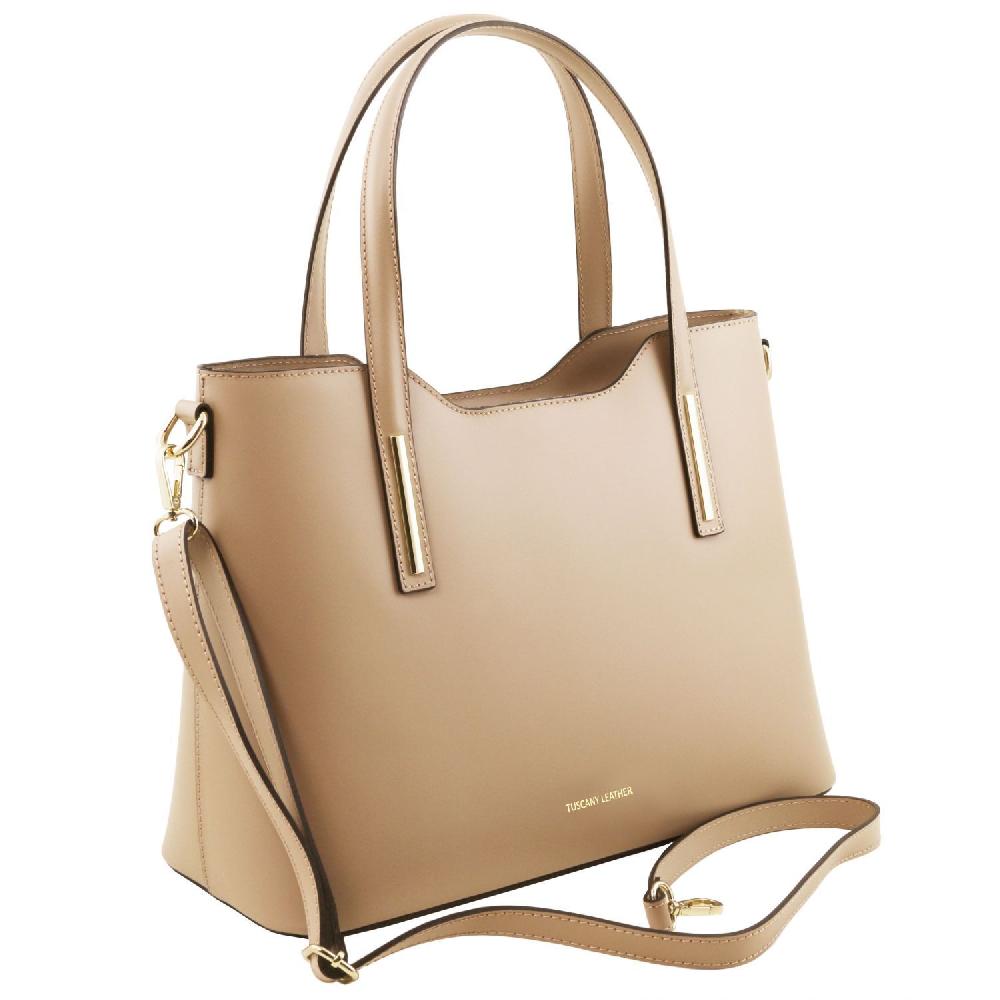 Tuscany Leather Leather Tote Moda