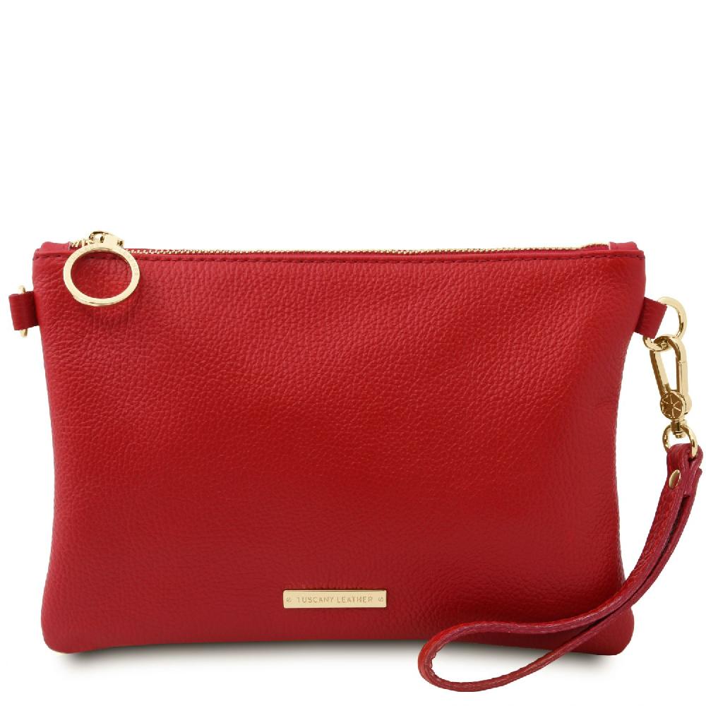 Tuscany Leather Soft Leather Clutch Nuovo