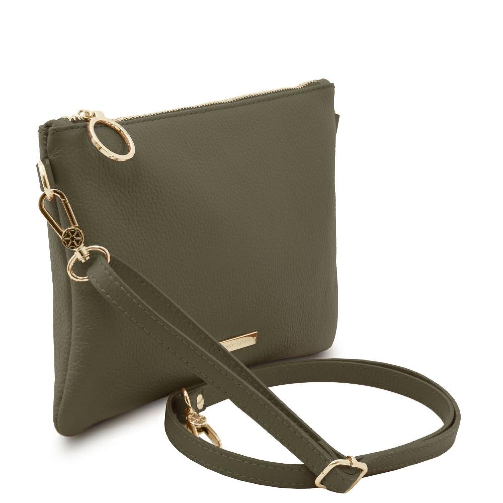 Tuscany Leather Soft Leather Clutch Qualità