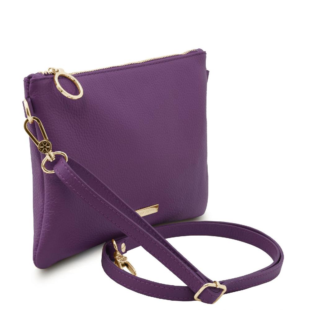 Tuscany Leather Soft Leather Clutch Vendita