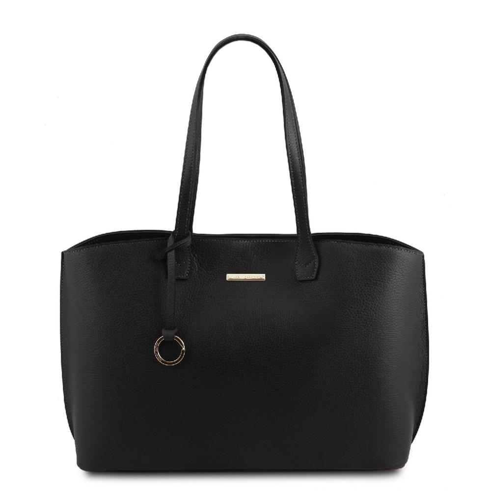 Tuscany Leather Shopping Tasche aus Leder Sconto