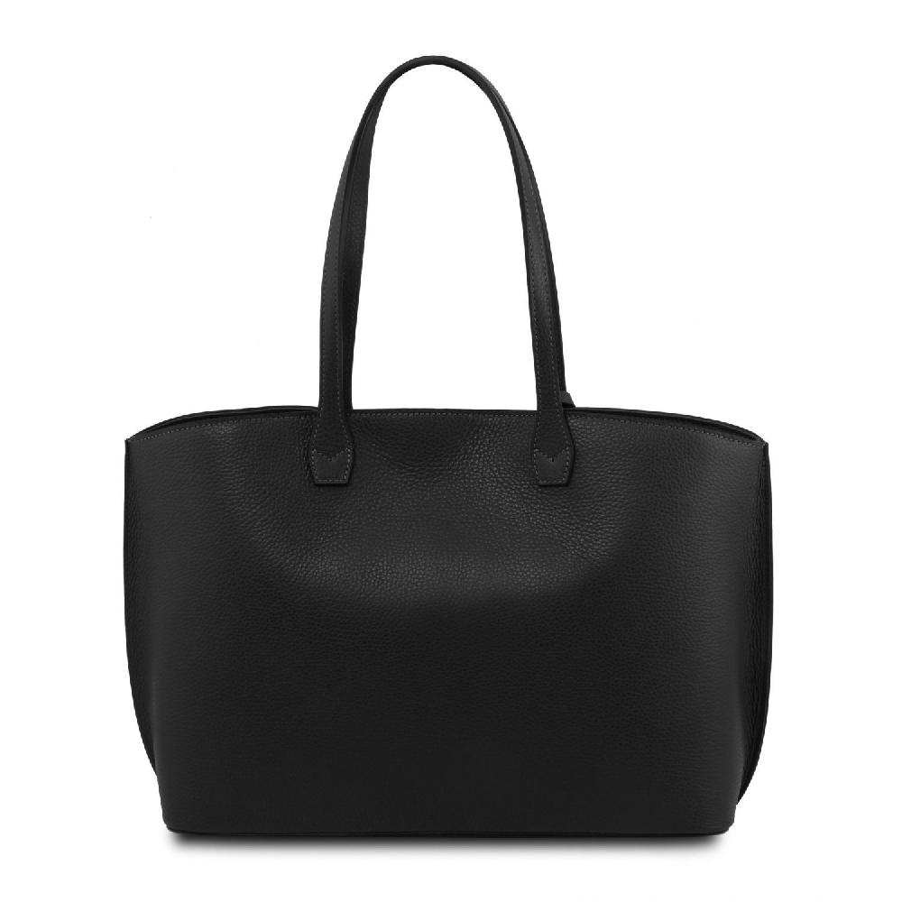 Tuscany Leather Shopping Tasche aus Leder Sconto