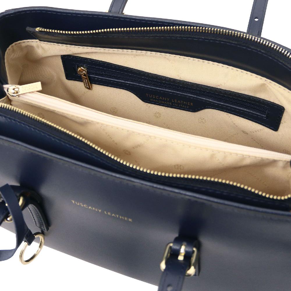 Tuscany Leather Schultertasche aus Leder Offerta