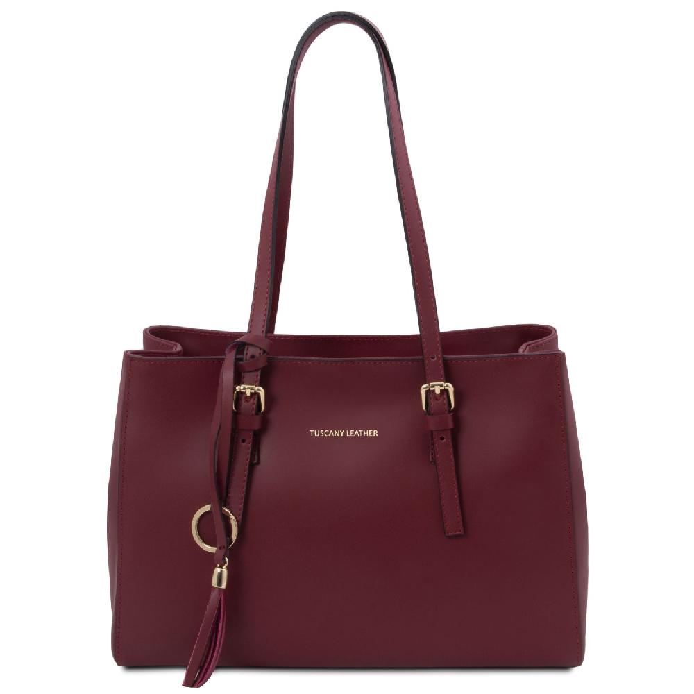 Tuscany Leather Schultertasche aus Leder Economico