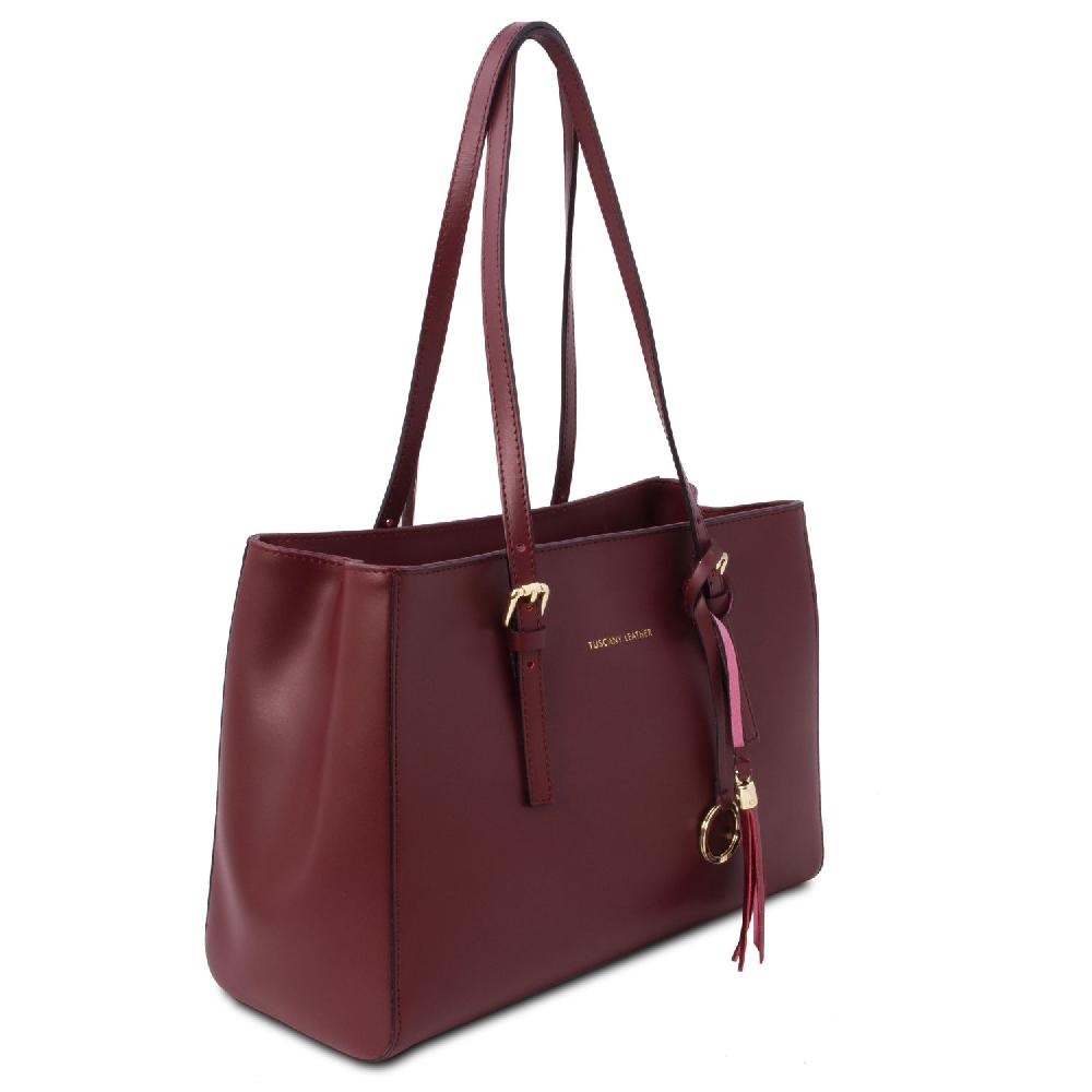 Tuscany Leather Schultertasche aus Leder Economico
