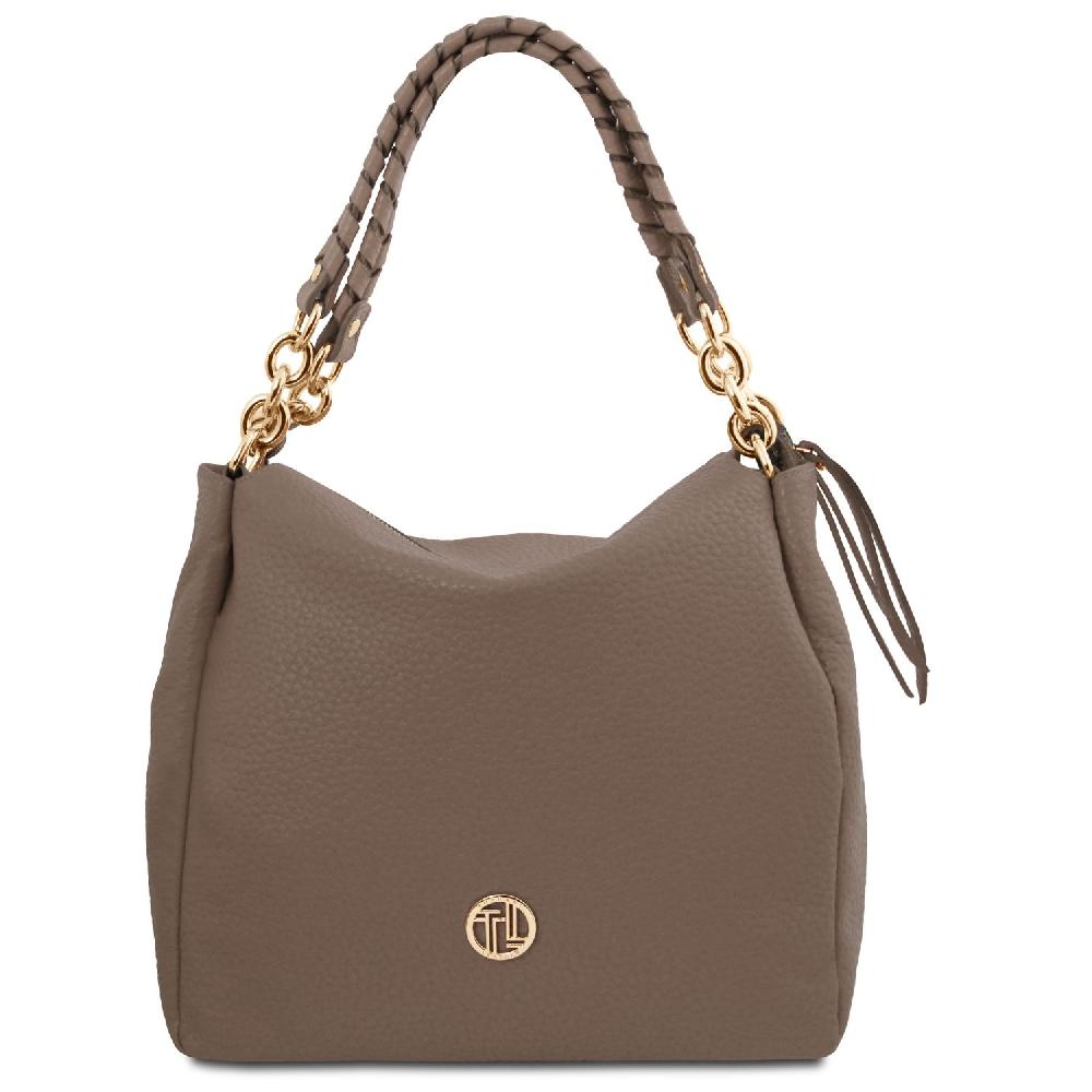 Tuscany Leather Soft Leather Shopping bag Negozio