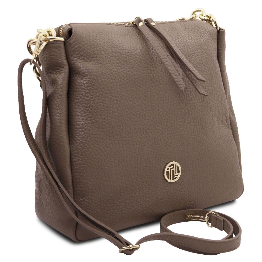 Tuscany Leather Soft Leather Shopping bag Negozio