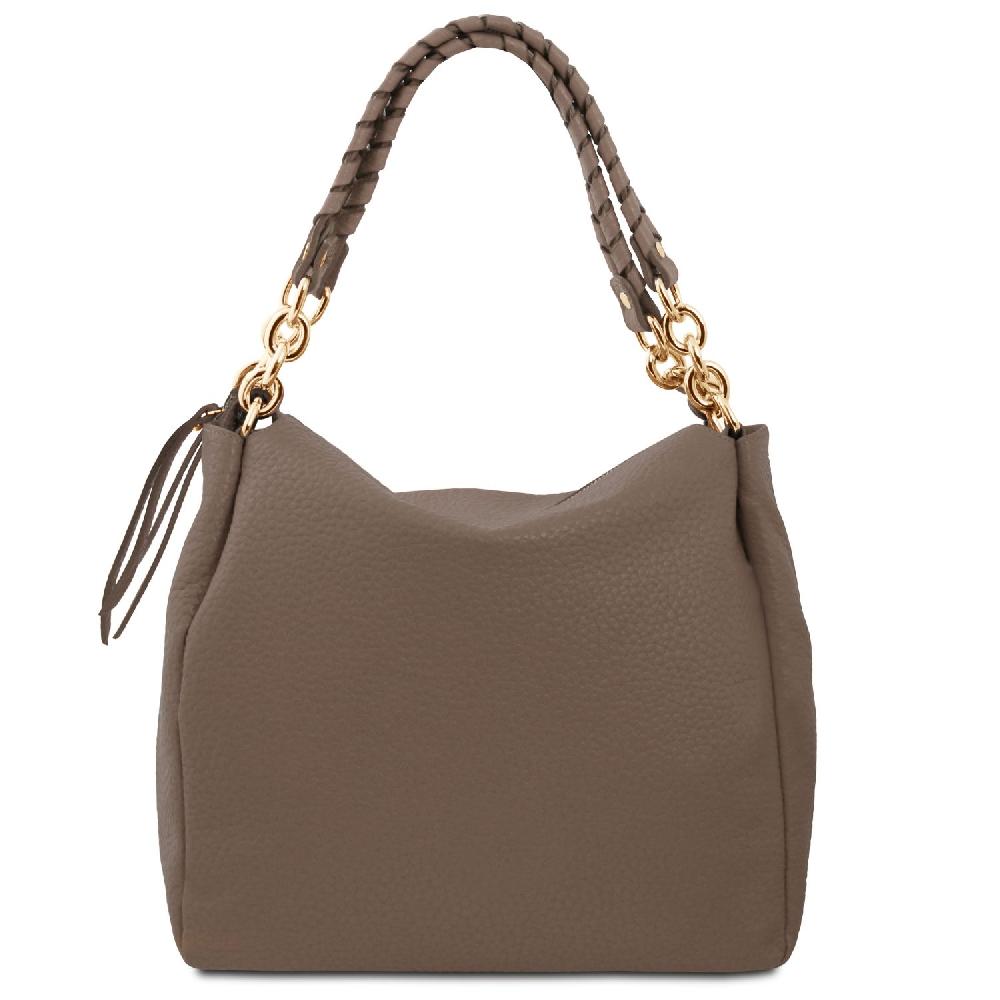 Tuscany Leather Soft Leather Shopping bag Negozio