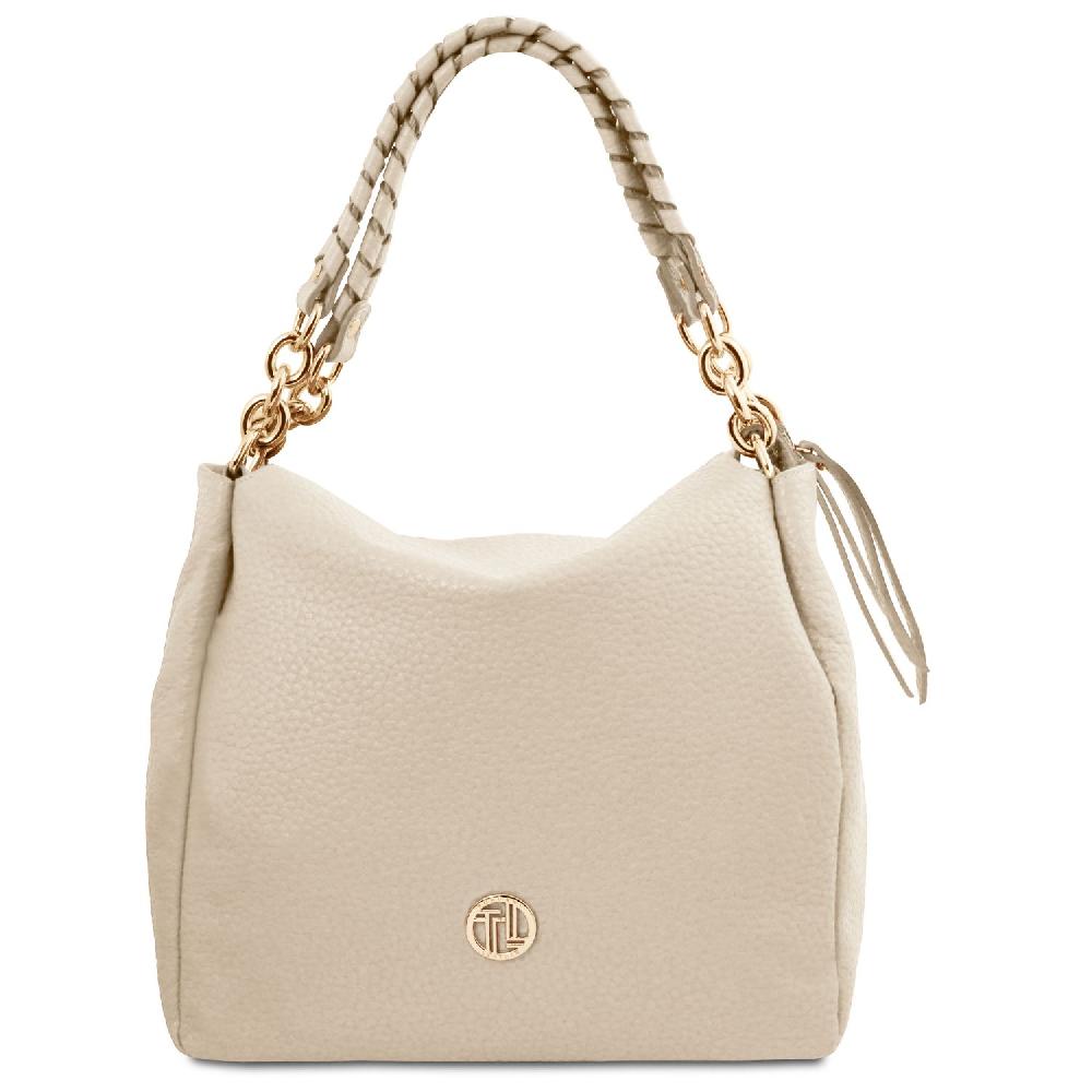 Tuscany Leather Soft Leather Shopping bag In Saldo