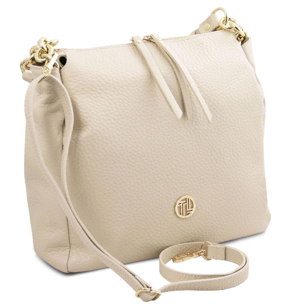 Tuscany Leather Soft Leather Shopping bag In Saldo