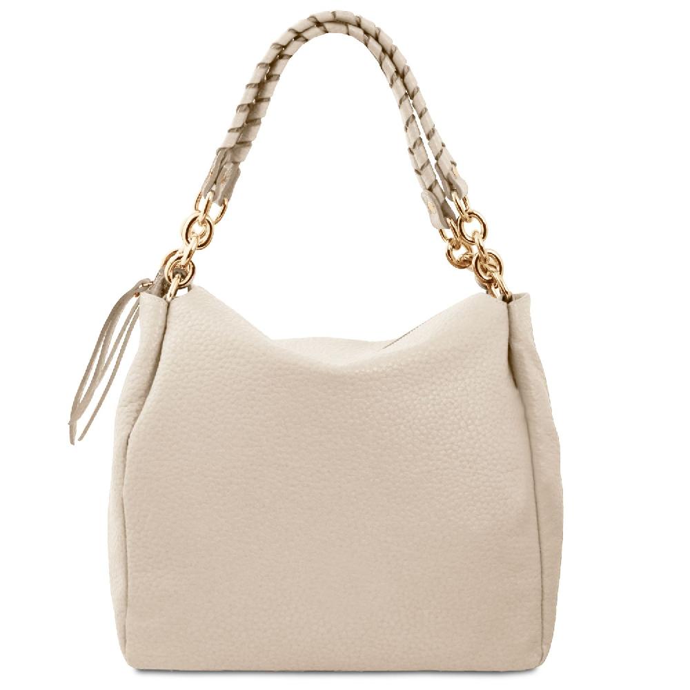 Tuscany Leather Soft Leather Shopping bag In Saldo