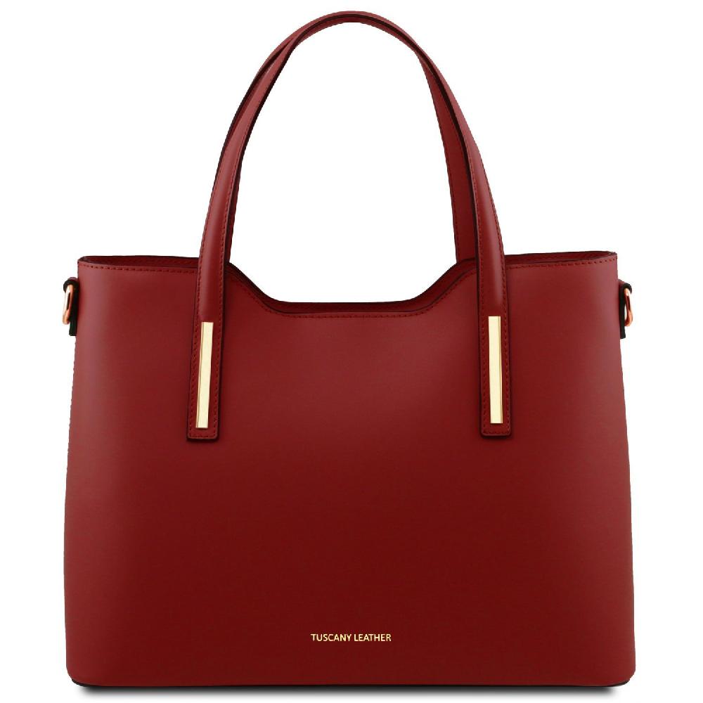Tuscany Leather Leather Tote Shopping Online
