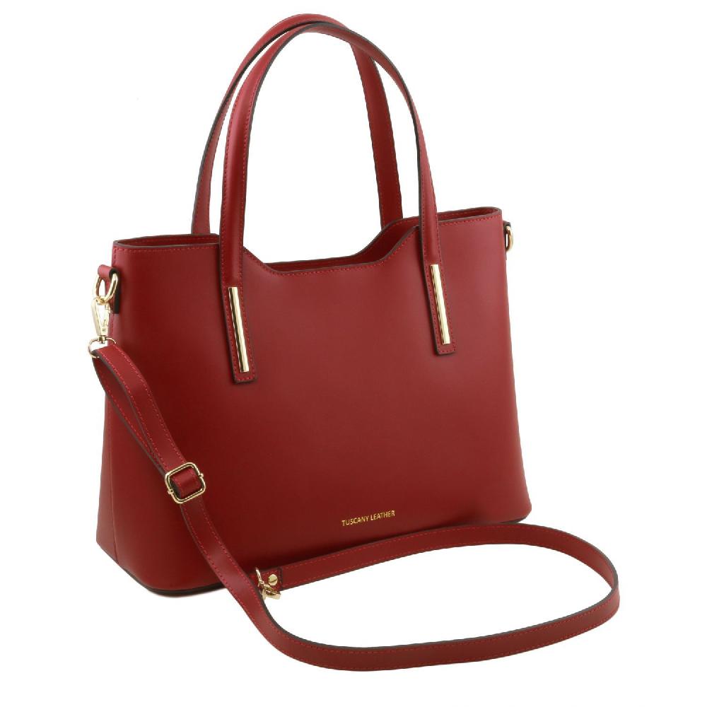 Tuscany Leather Leather Tote Shopping Online