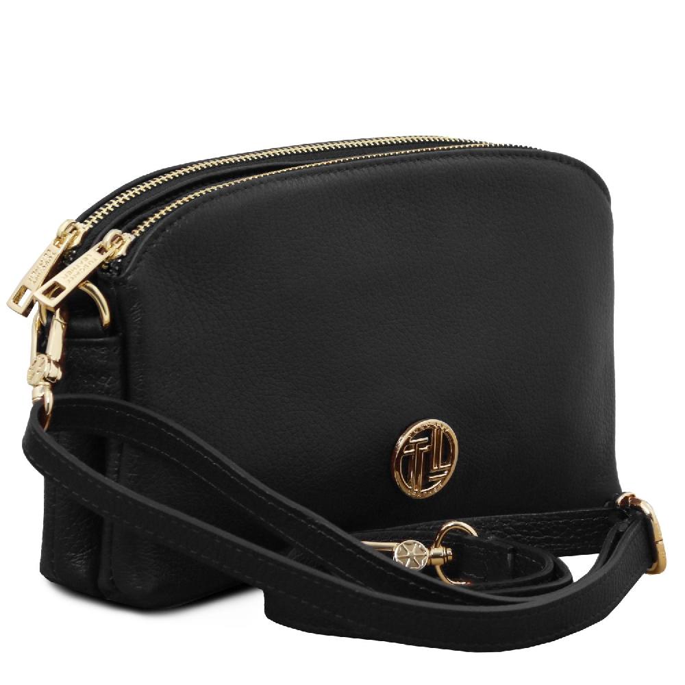 Tuscany Leather Bolso en Piel Suave con Bandolera Fino Al -60%