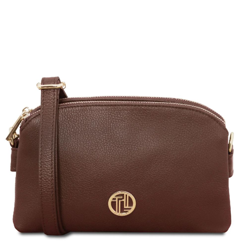 Tuscany Leather Bolso en Piel Suave con Bandolera Shopping Online