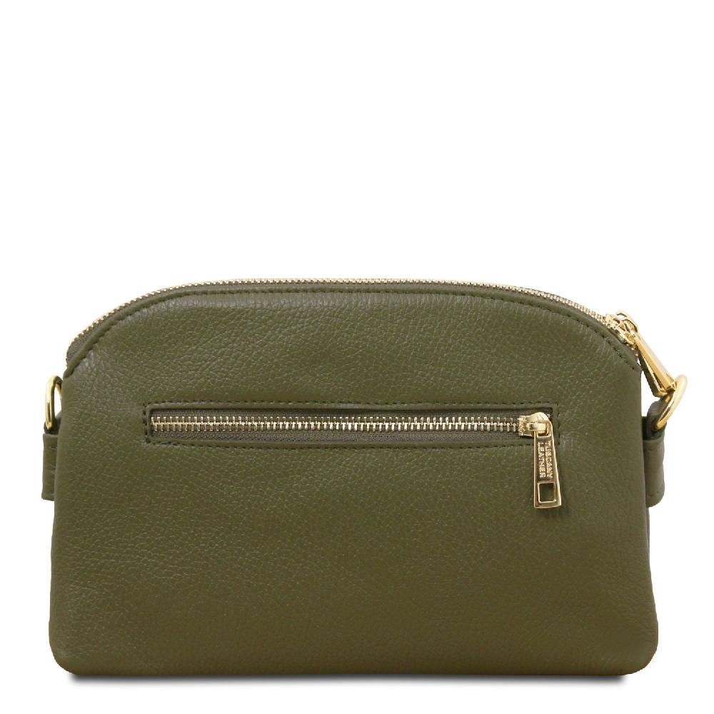 Tuscany Leather Bolso en Piel Suave con Bandolera Prezzo Ridotto