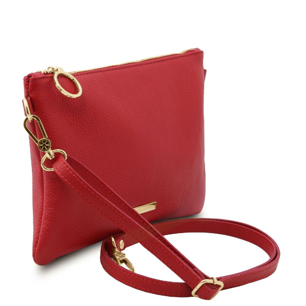 Tuscany Leather Bolso Noche en Piel Suave In Vendita