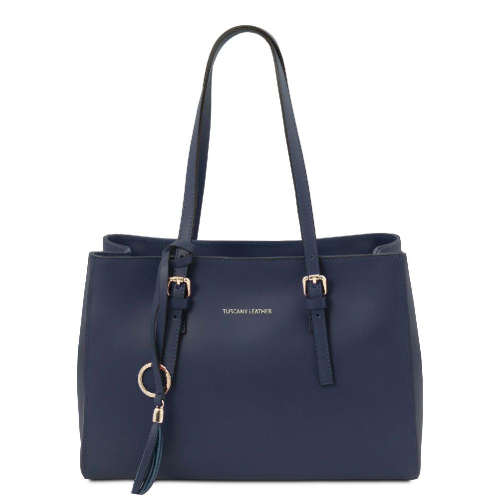 Tuscany Leather Borsa al Hombro en Piel 2025