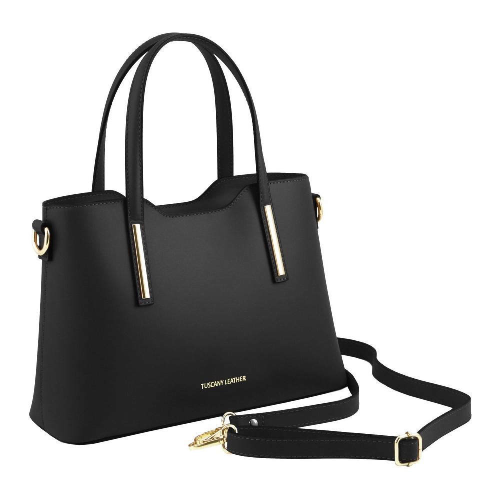 Tuscany Leather Borsa a Mano in Pelle - Misura Piccola Presa