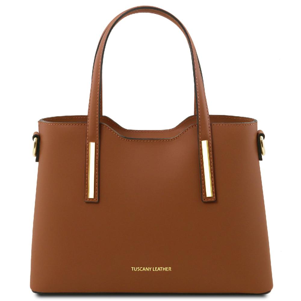Tuscany Leather Borsa a Mano in Pelle - Misura Piccola Offerta
