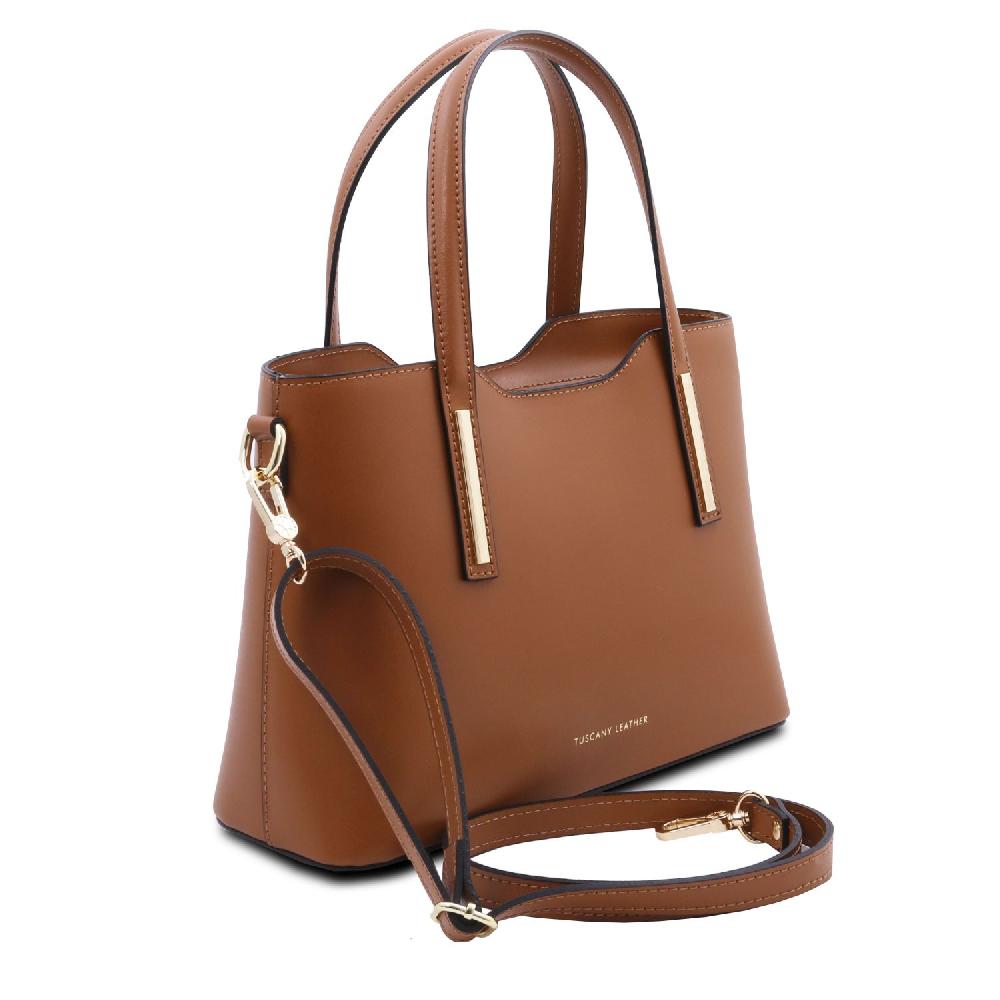 Tuscany Leather Borsa a Mano in Pelle - Misura Piccola Offerta