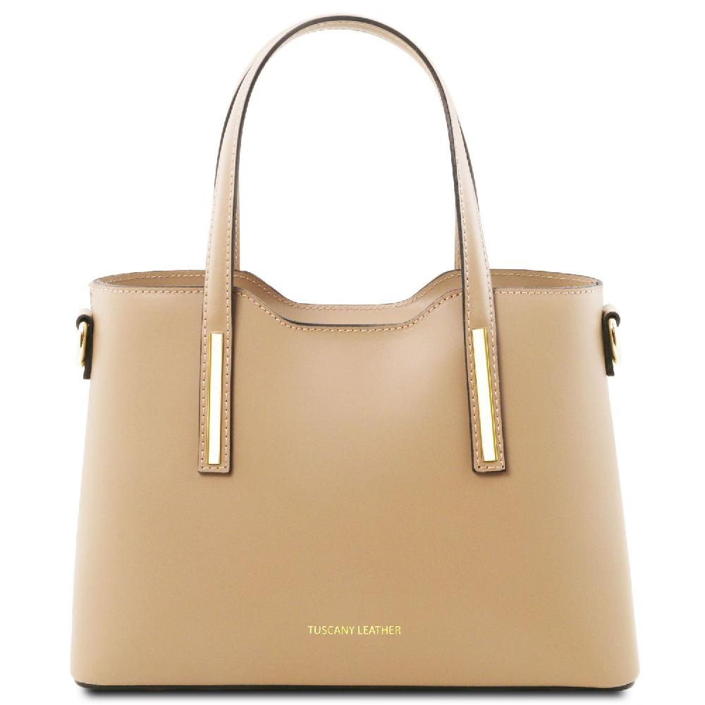 Tuscany Leather Borsa a Mano in Pelle - Misura Piccola Economico