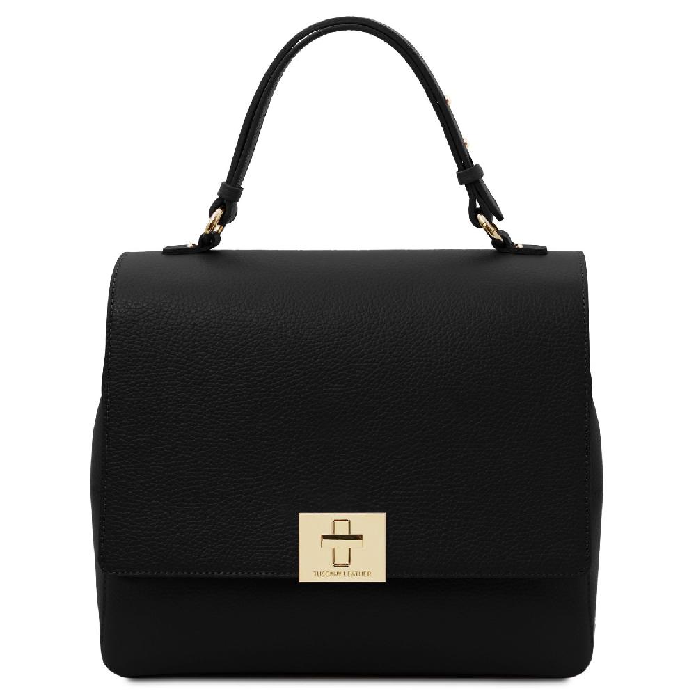 Tuscany Leather Borsa a Mano in Pelle Convertibile a Zaino Vendita Economica