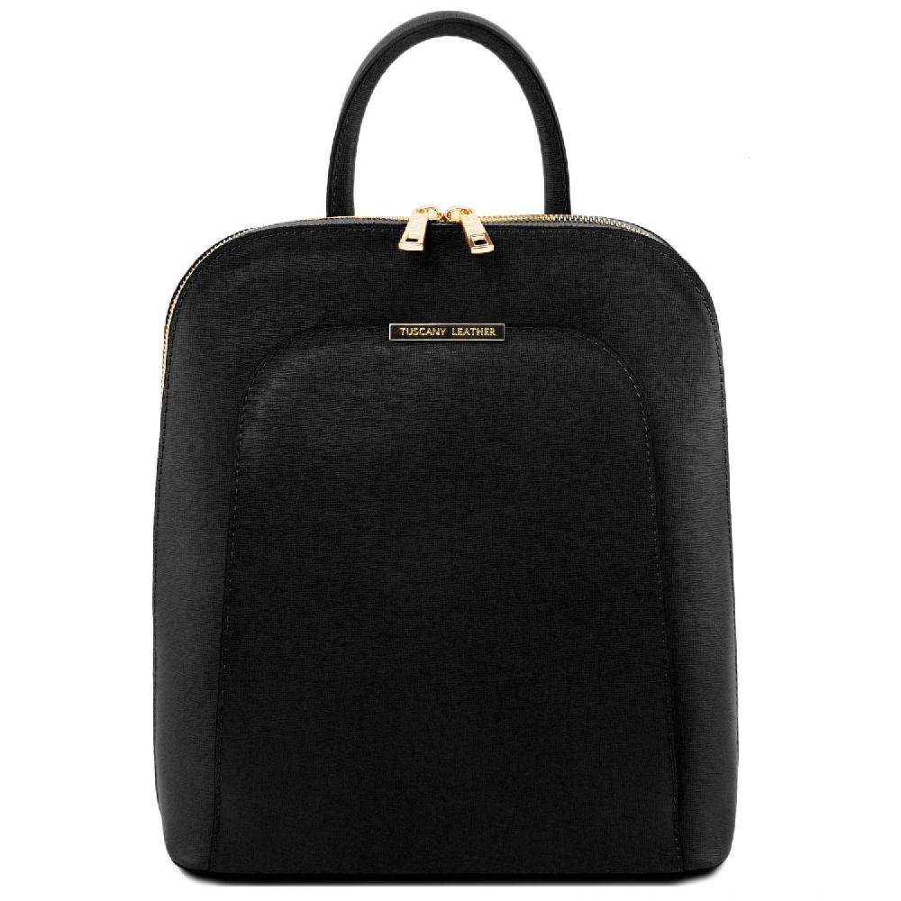 Tuscany Leather Zaino da Donna in Pelle Saffiano In Saldo