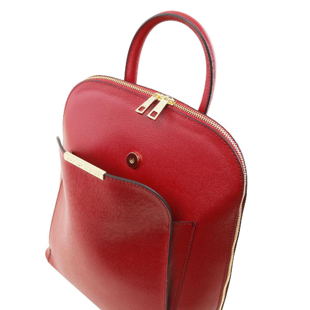 Tuscany Leather Zaino da Donna in Pelle Saffiano 2025