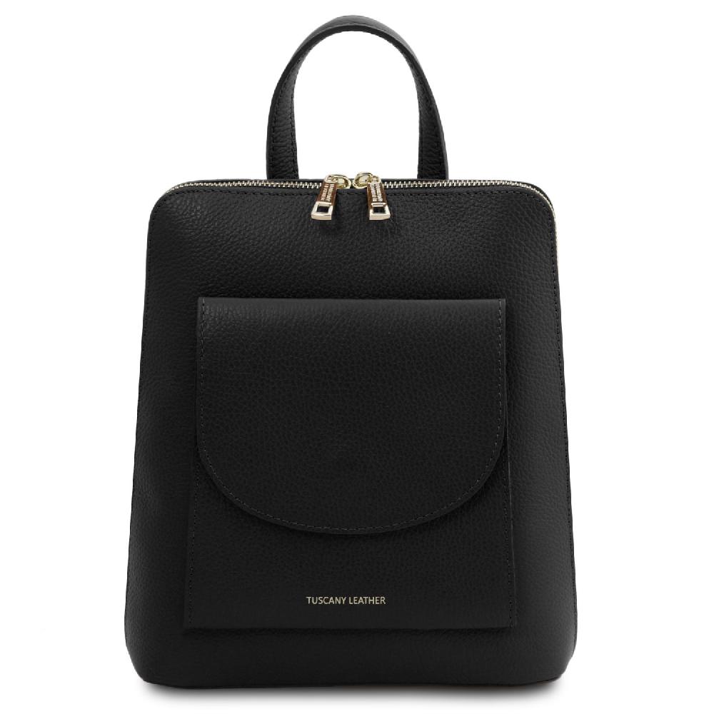 Tuscany Leather Zaino Piccolo da Donna in Pelle Pezzi Unici