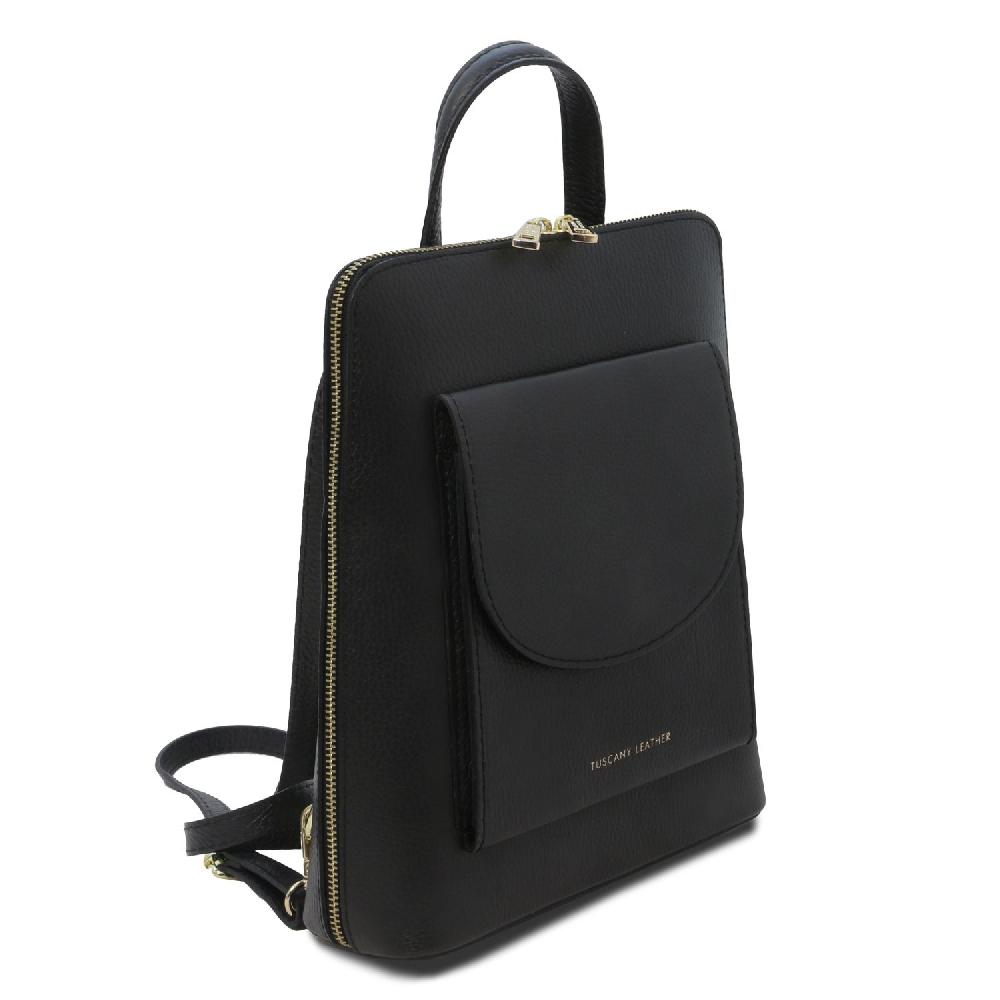 Tuscany Leather Zaino Piccolo da Donna in Pelle Pezzi Unici