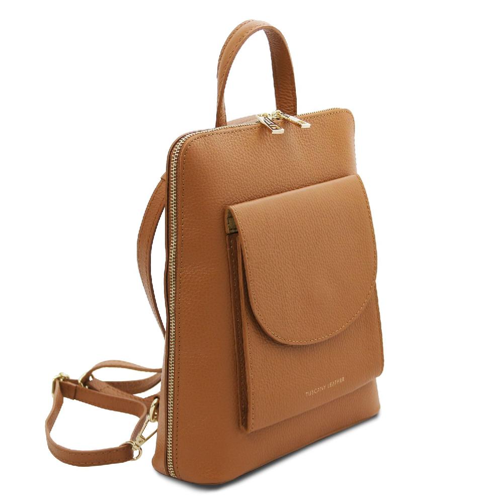 Tuscany Leather Zaino Piccolo da Donna in Pelle Soddisfazione Garantita