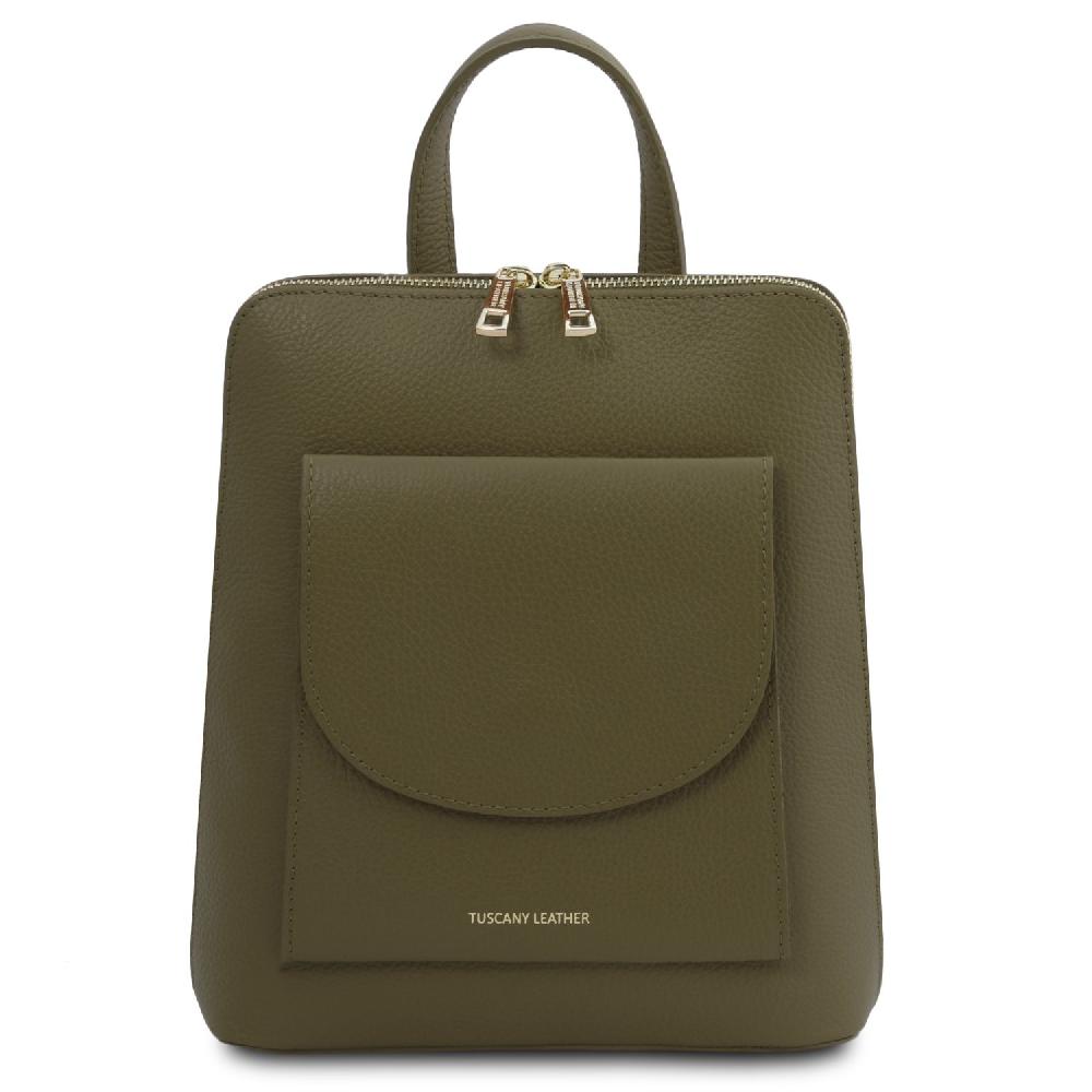 Tuscany Leather Zaino Piccolo da Donna in Pelle Negozi Online