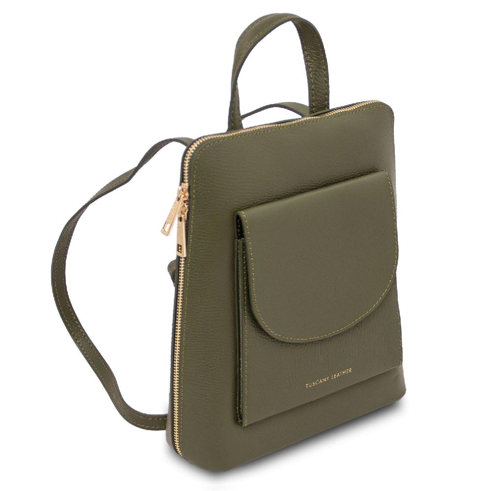 Tuscany Leather Zaino Piccolo da Donna in Pelle Negozi Online