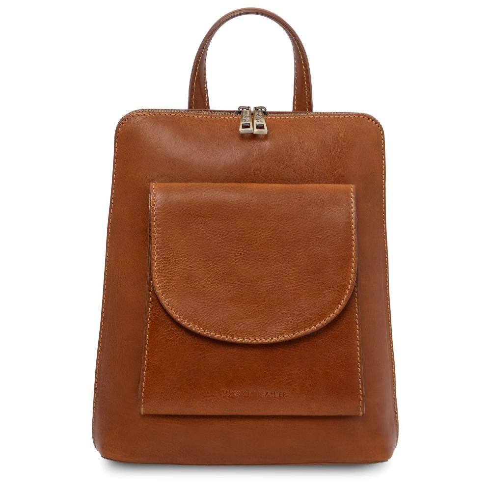 Tuscany Leather Zaino Piccolo da Donna in Pelle Prezzo Ridotto