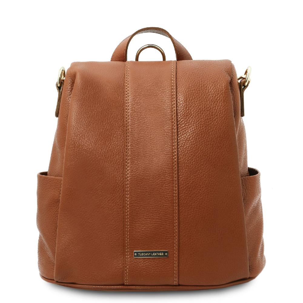 Tuscany Leather Zaino da Donna in Pelle Morbida Sconto