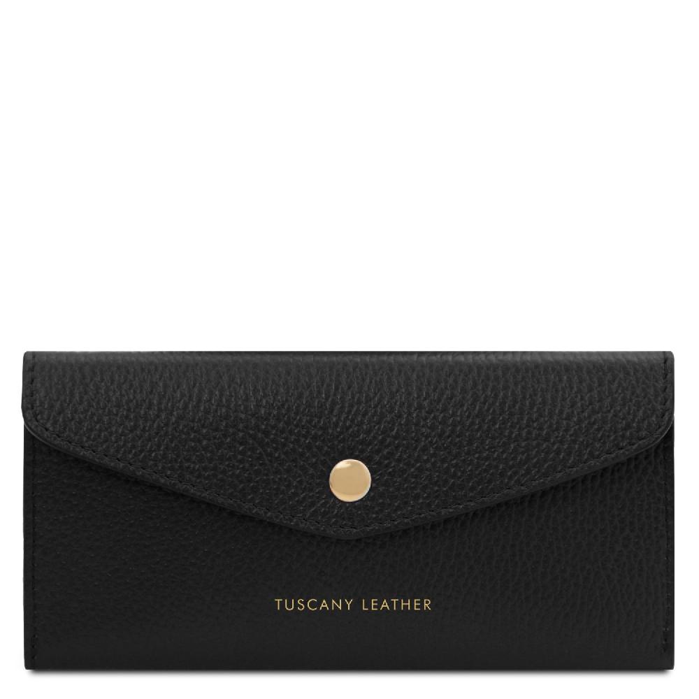 Tuscany Leather Portafoglio a Busta in Pelle Nuovo