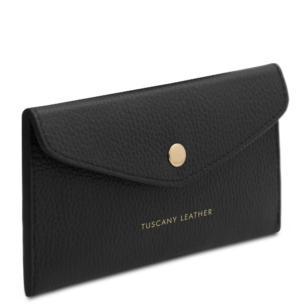 Tuscany Leather Portafoglio a Busta in Pelle Nuovo