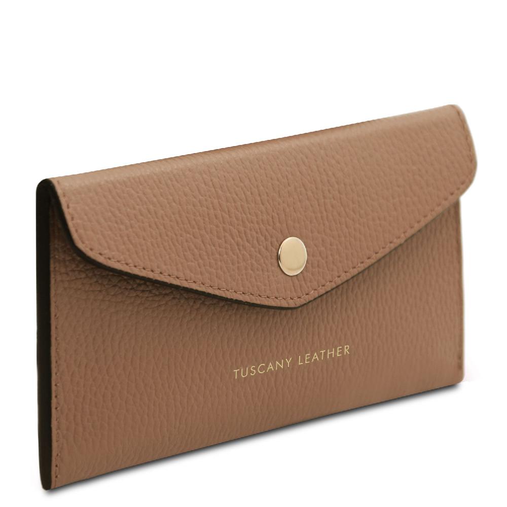 Tuscany Leather Portafoglio a Busta in Pelle Qualità