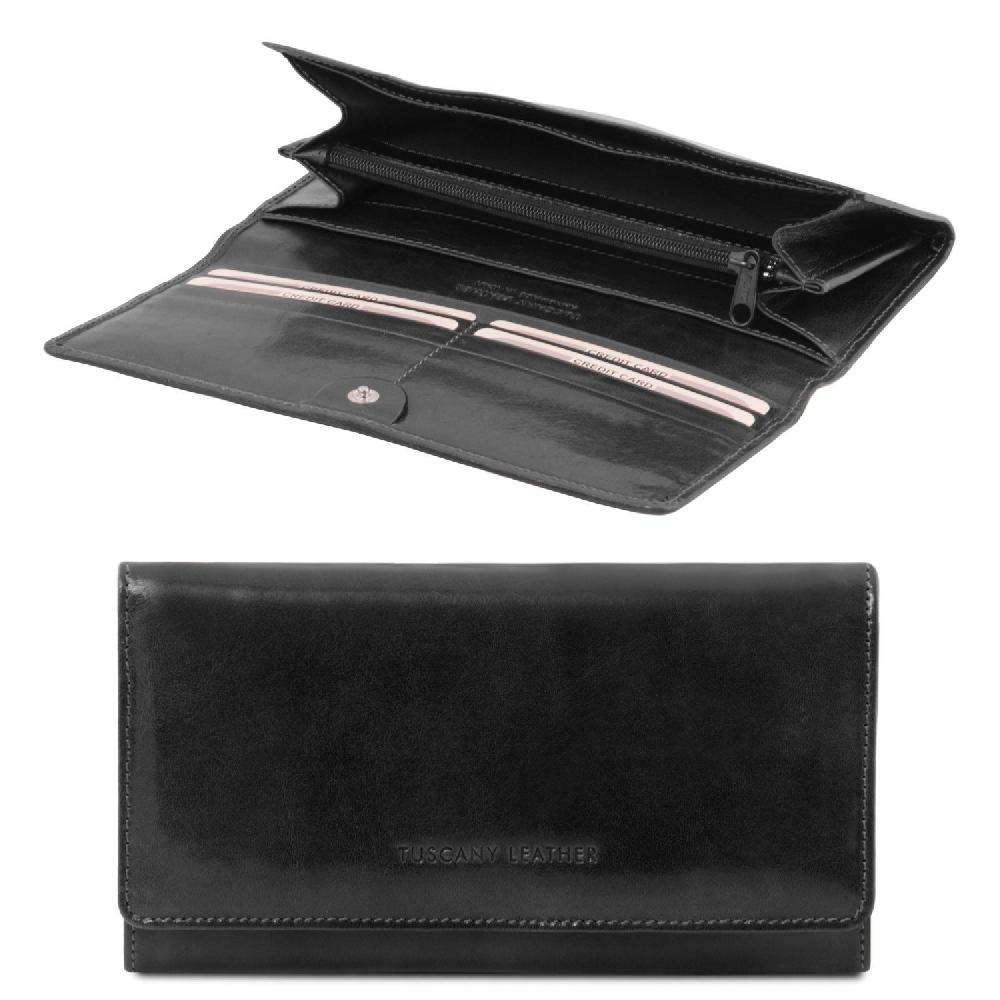 Tuscany Leather Esclusivo Portafoglio da Donna in Pelle Spedizione Gratuita