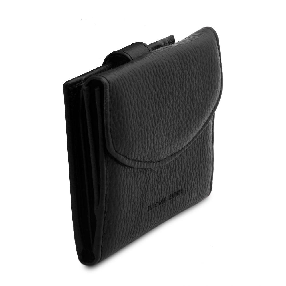 Tuscany Leather Esclusivo Portafoglio da Donna 3 Ante con Portaspiccioli in Pelle Negozi Online
