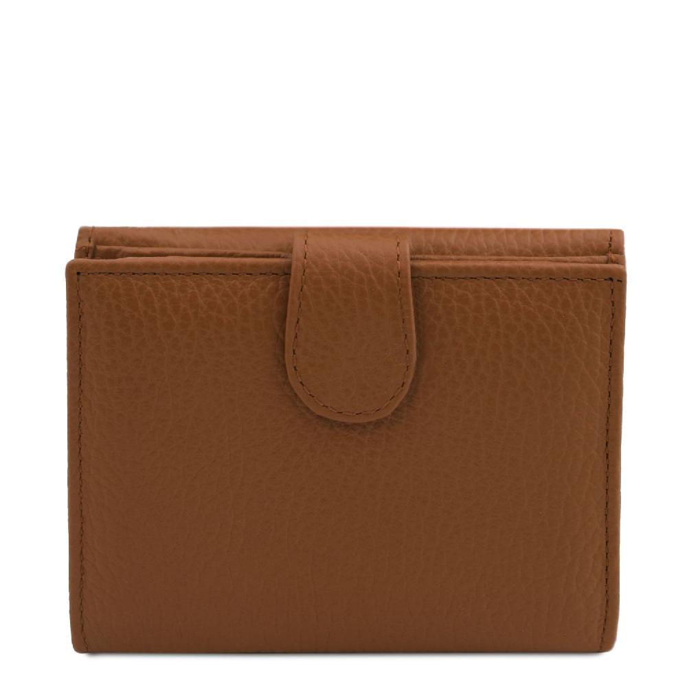 Tuscany Leather Esclusivo Portafoglio da Donna 3 Ante con Portaspiccioli in Pelle Acquista Ora