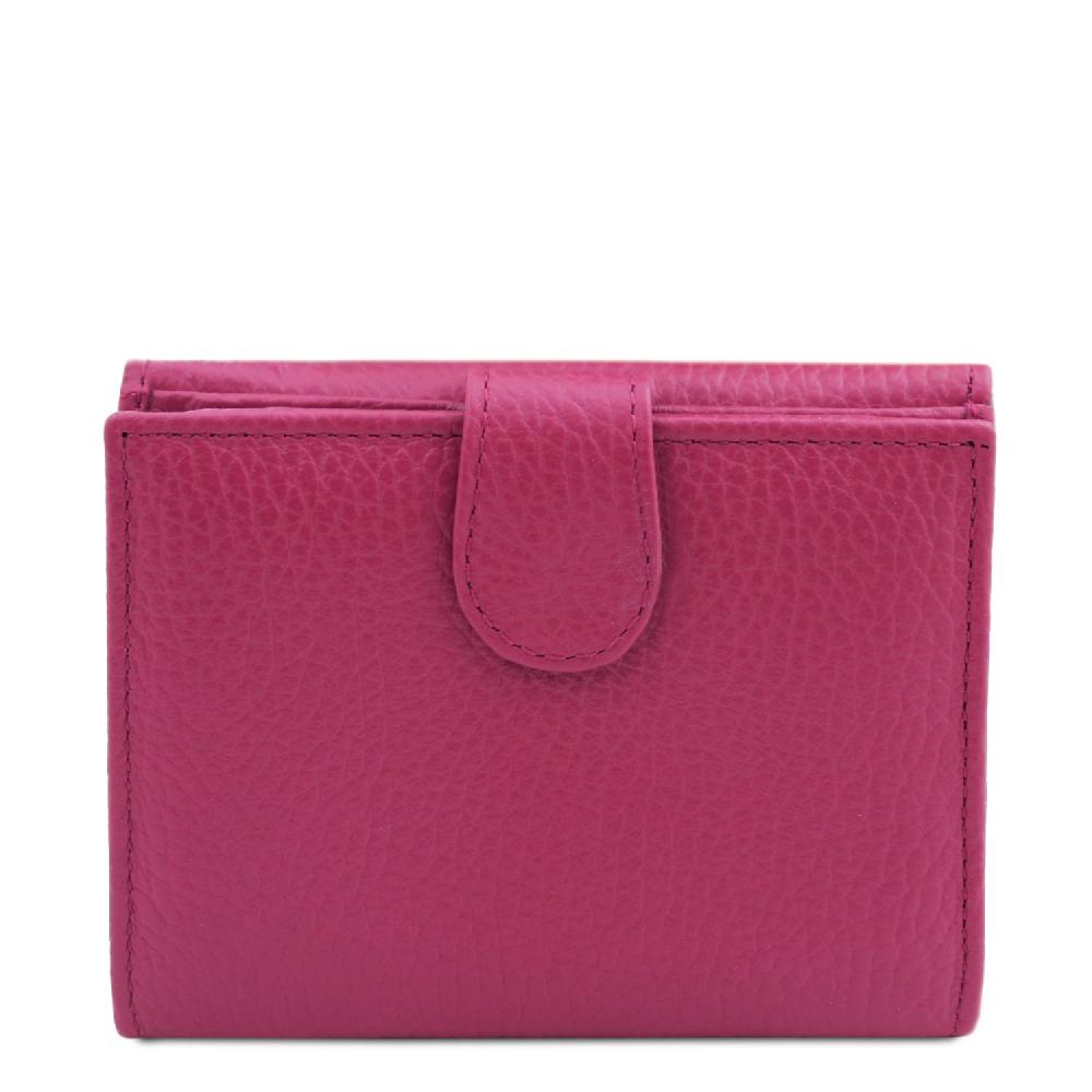Tuscany Leather Esclusivo Portafoglio da Donna 3 Ante con Portaspiccioli in Pelle Fino Al -60%