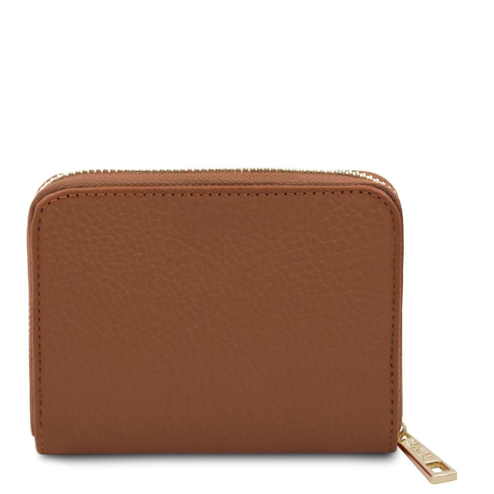 Tuscany Leather Esclusivo Portafogli in Pelle zip Around Presa